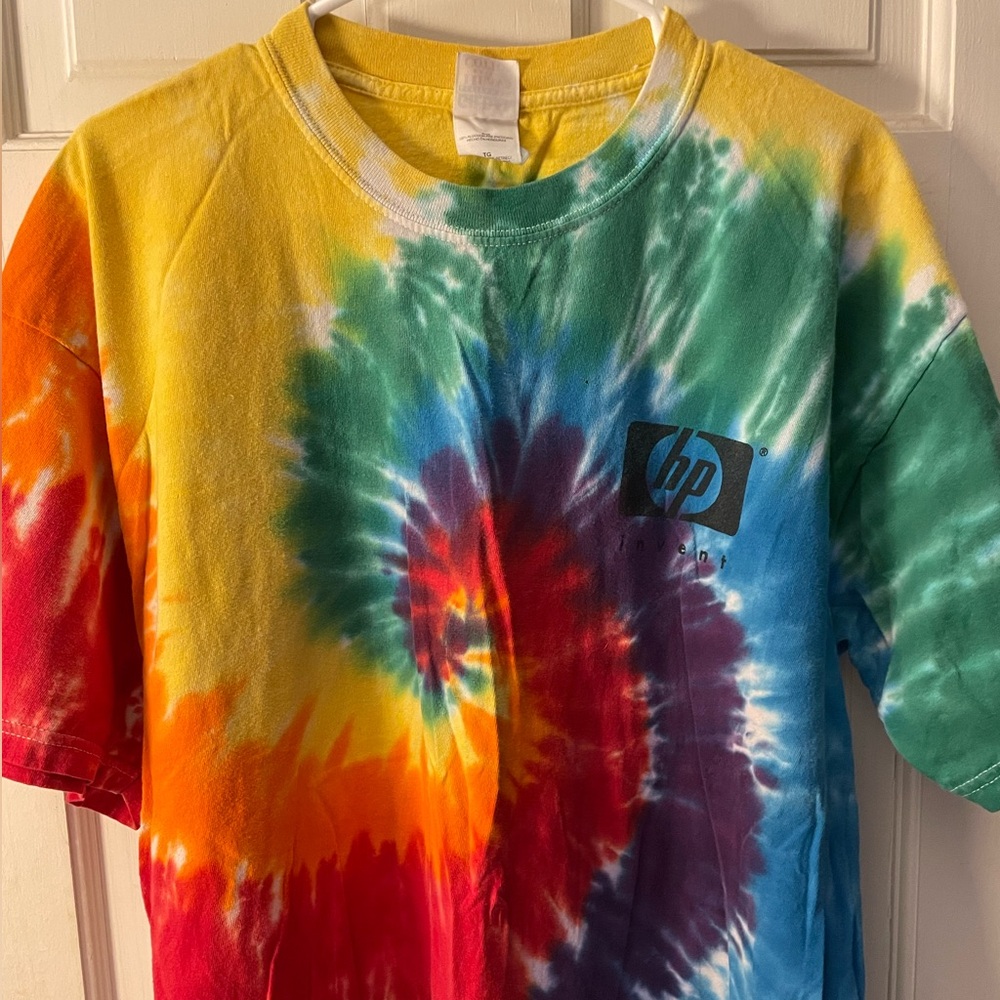 Vintage HP (Hewlett-Packard) tie dye shirt. (Very rare)